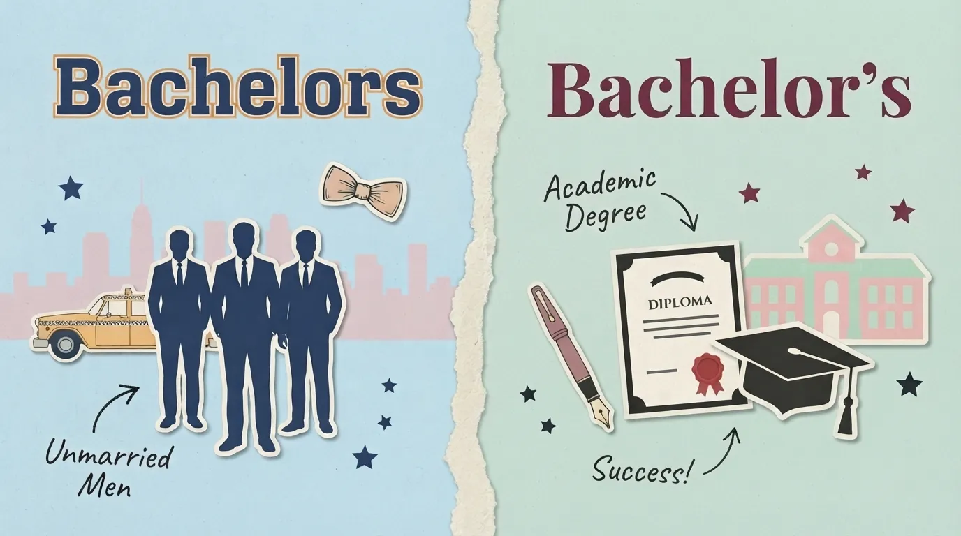 Bachelors or Bachelor's