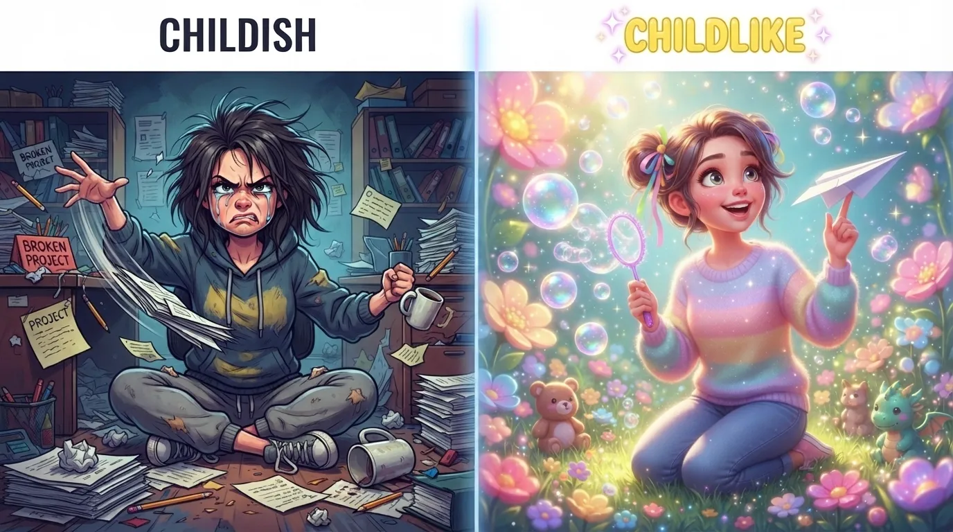 Childish or childlike