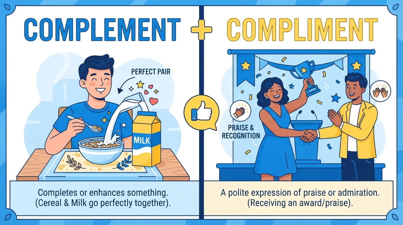 Complement or Compliment