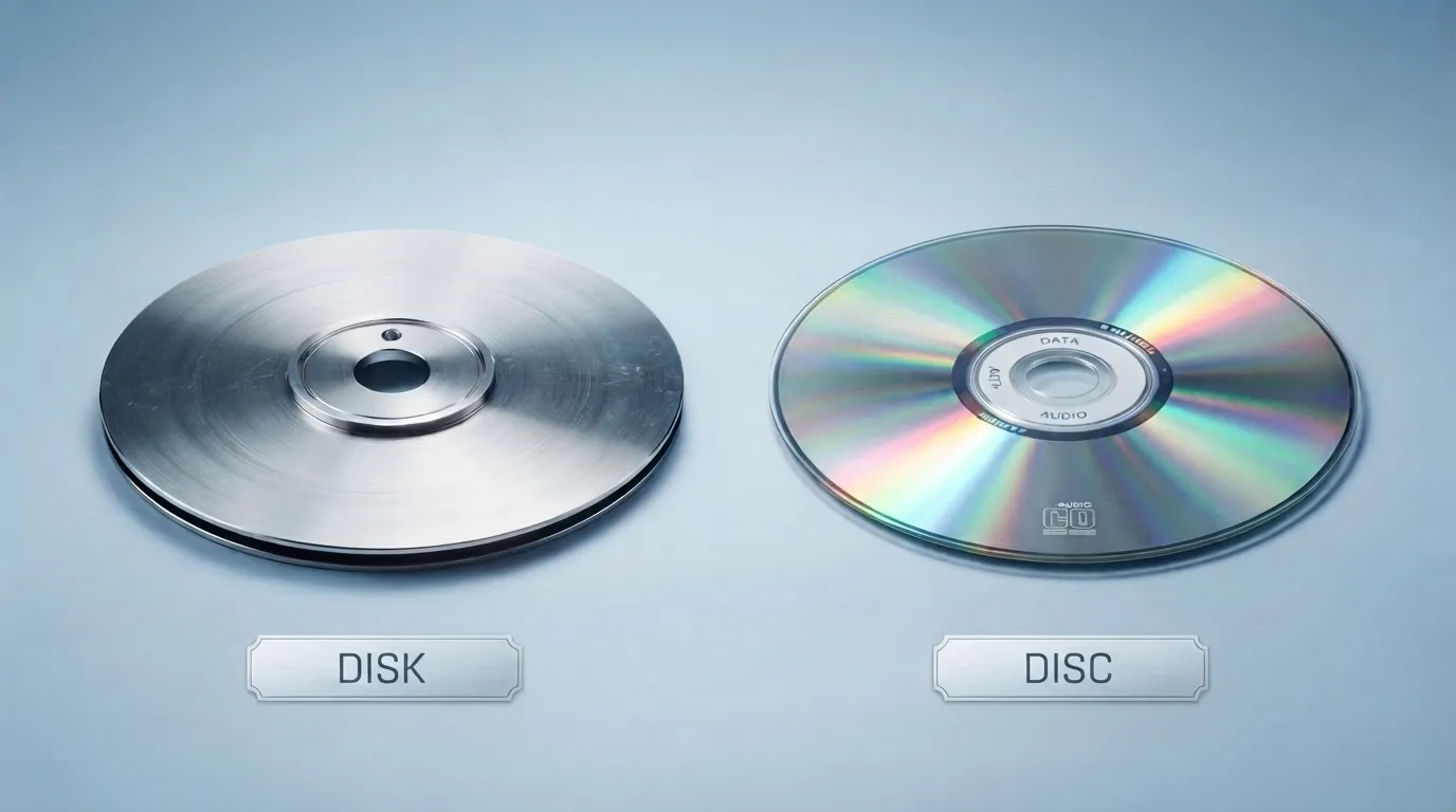Disk or Disc