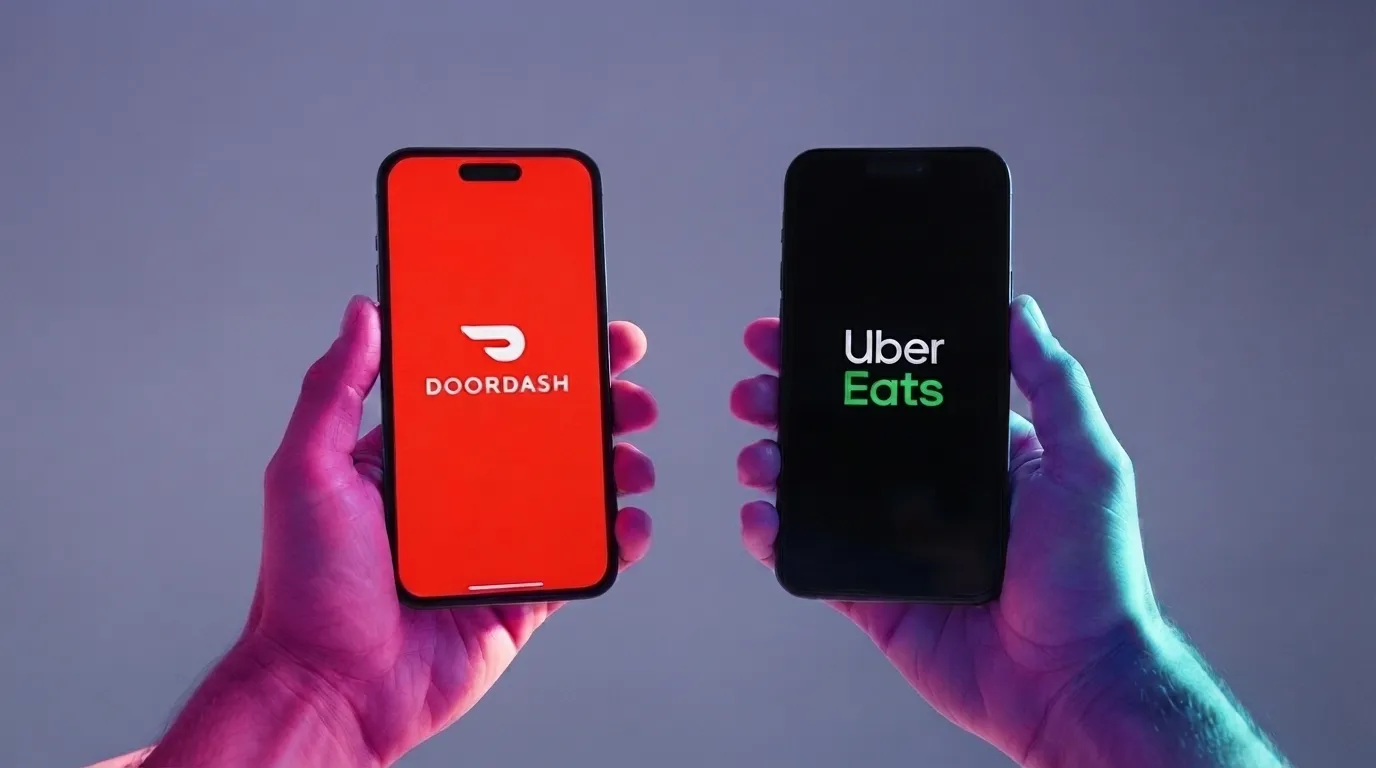 DoorDash or Uber Eats