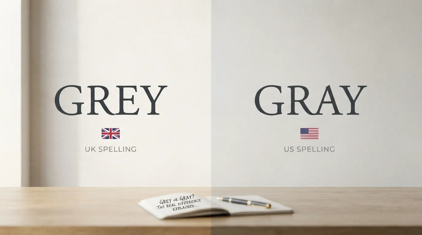 Grey or Gray