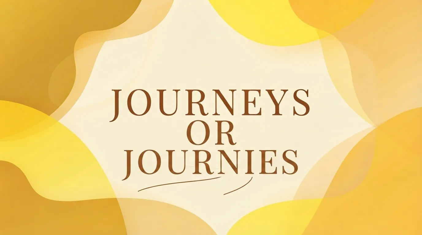 Journeys or Journies