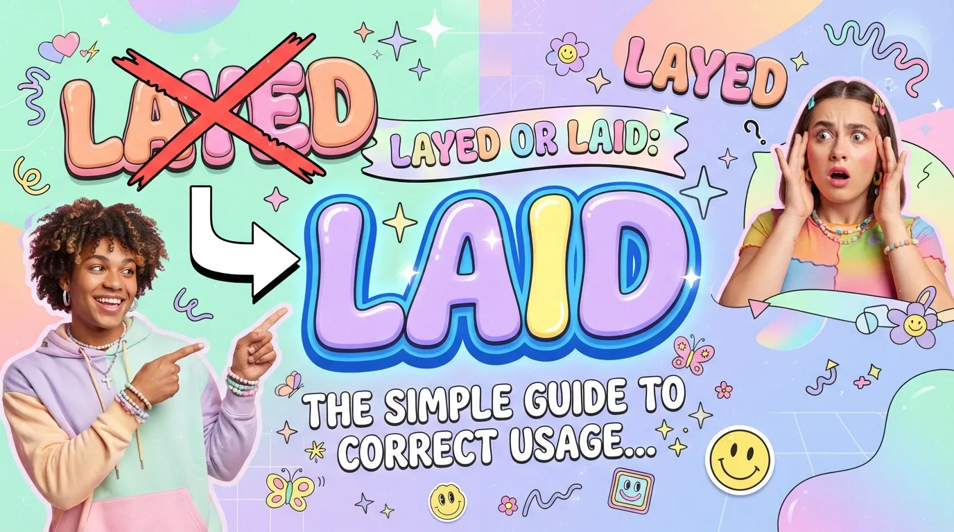 layed or laid
