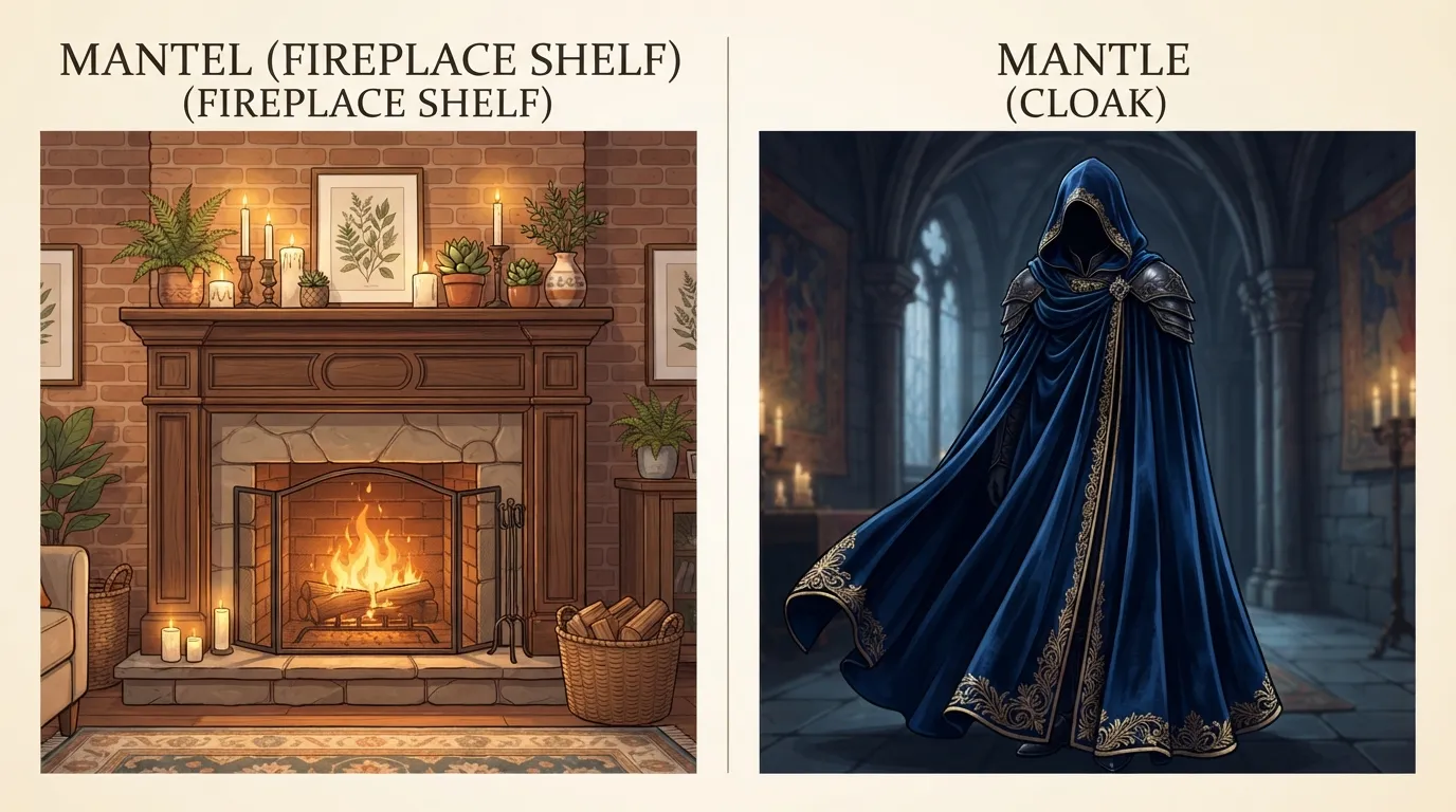 Mantel or Mantle