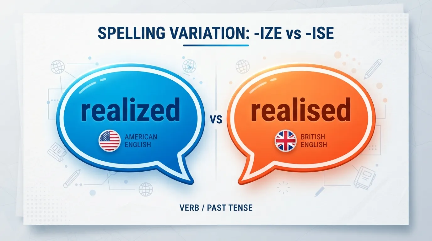 realized or realised