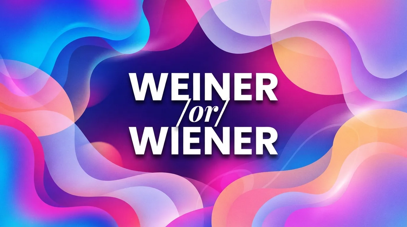 weiner or wiener