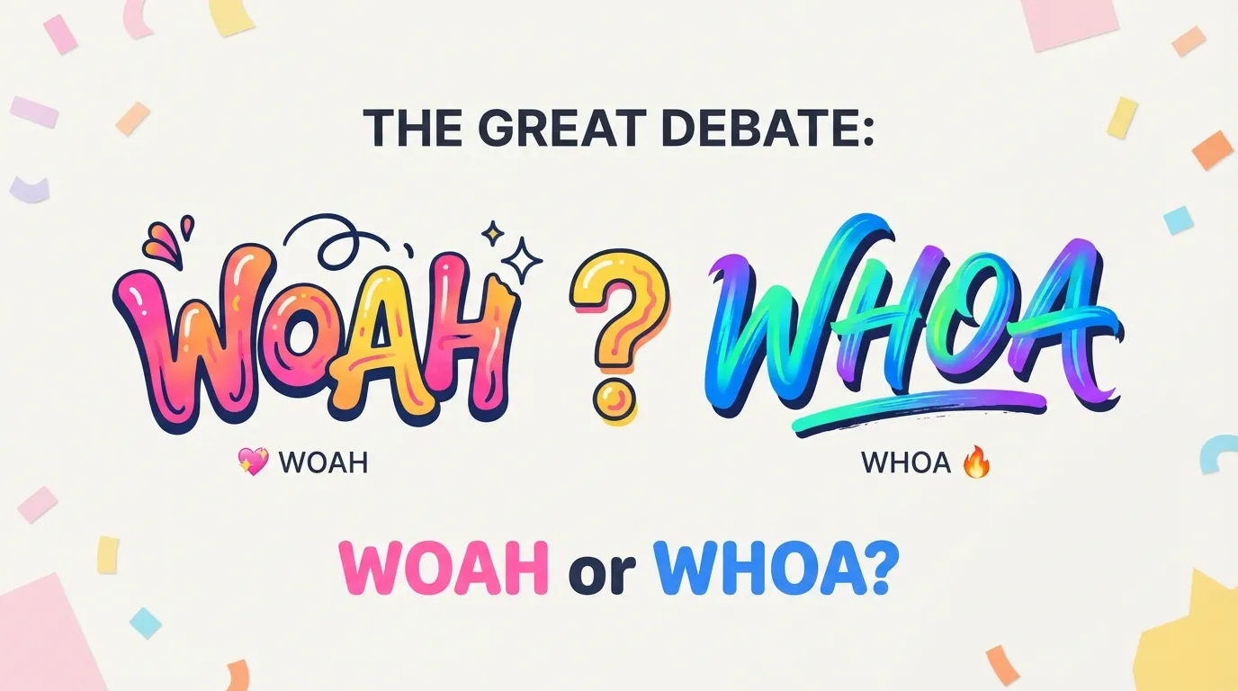 Woah or Whoa
