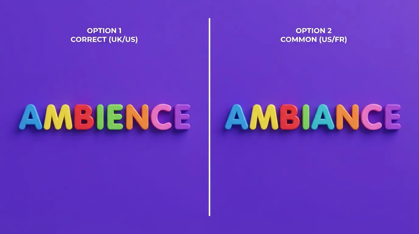 Ambience or Ambiance