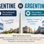Argentine or Argentinian