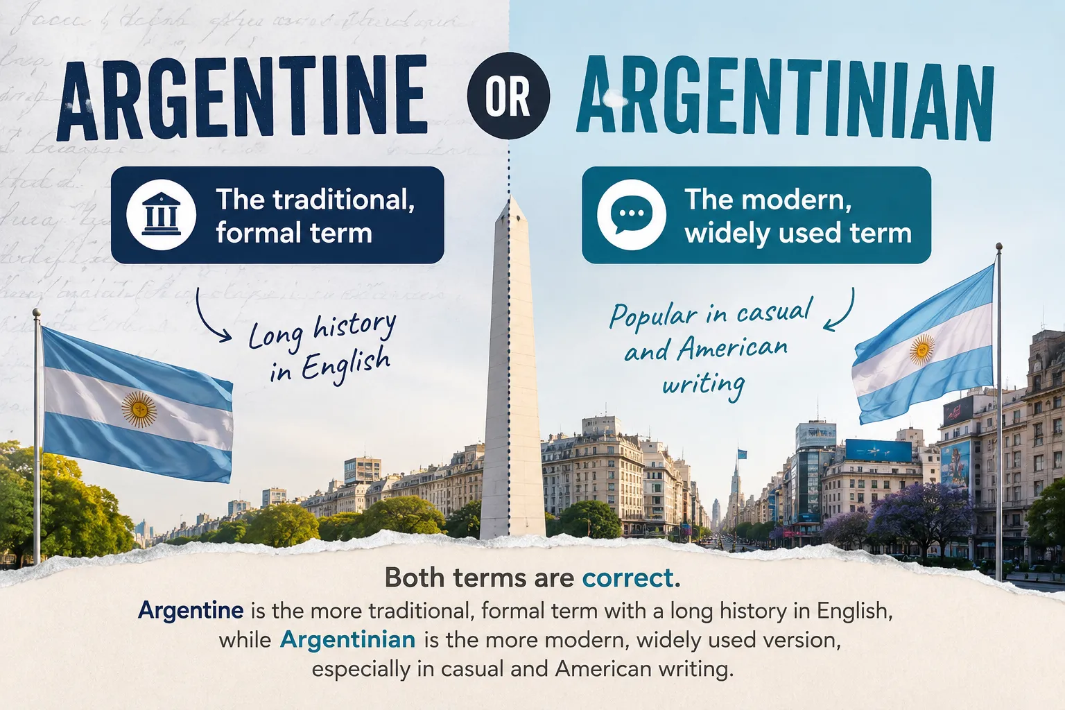 Argentine or Argentinian