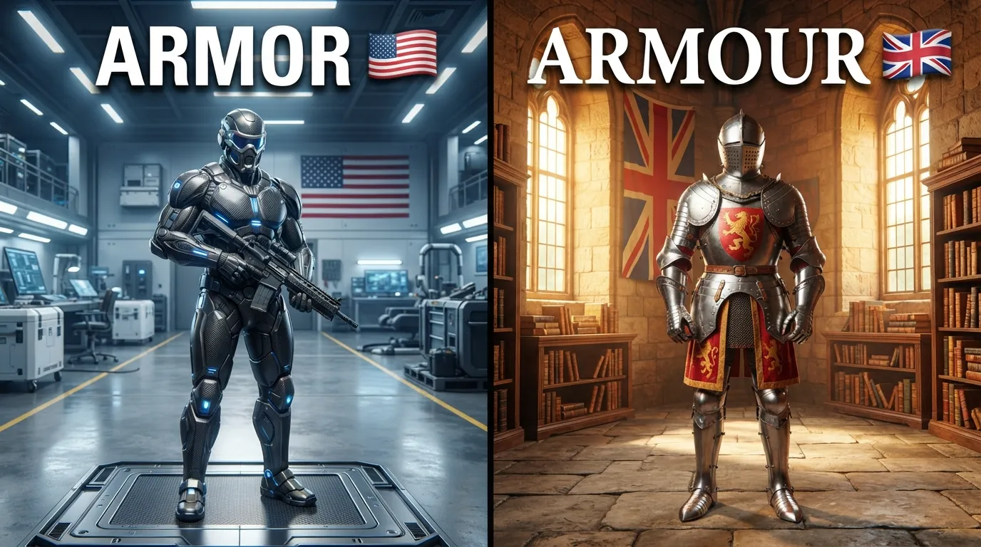 Armour or Armor