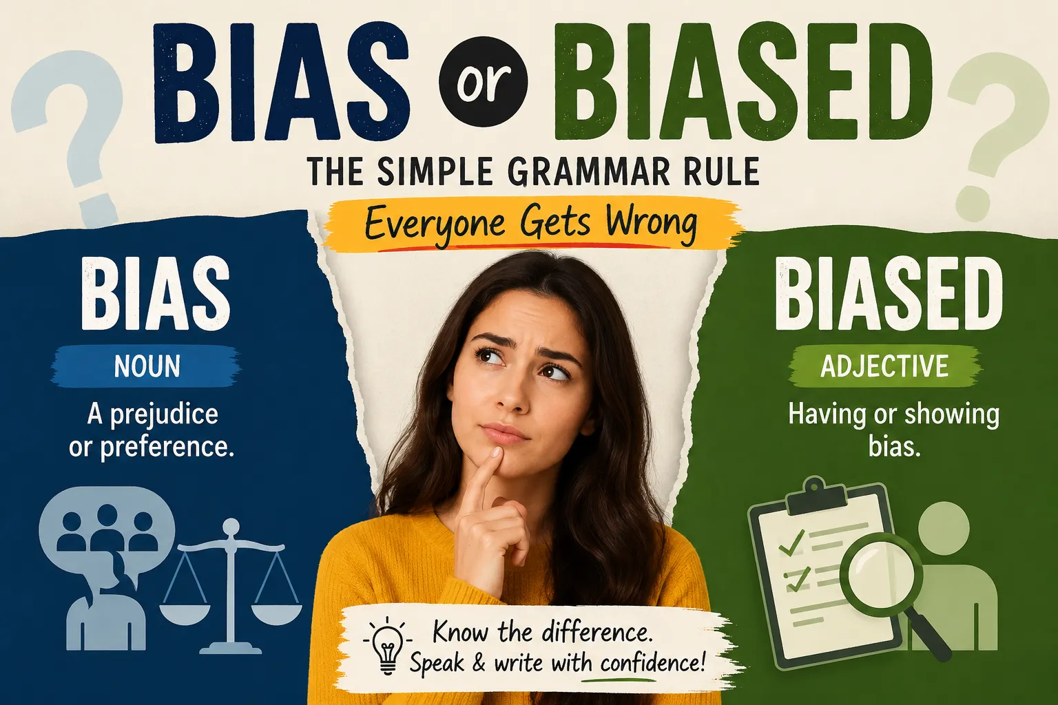 Bias or biased