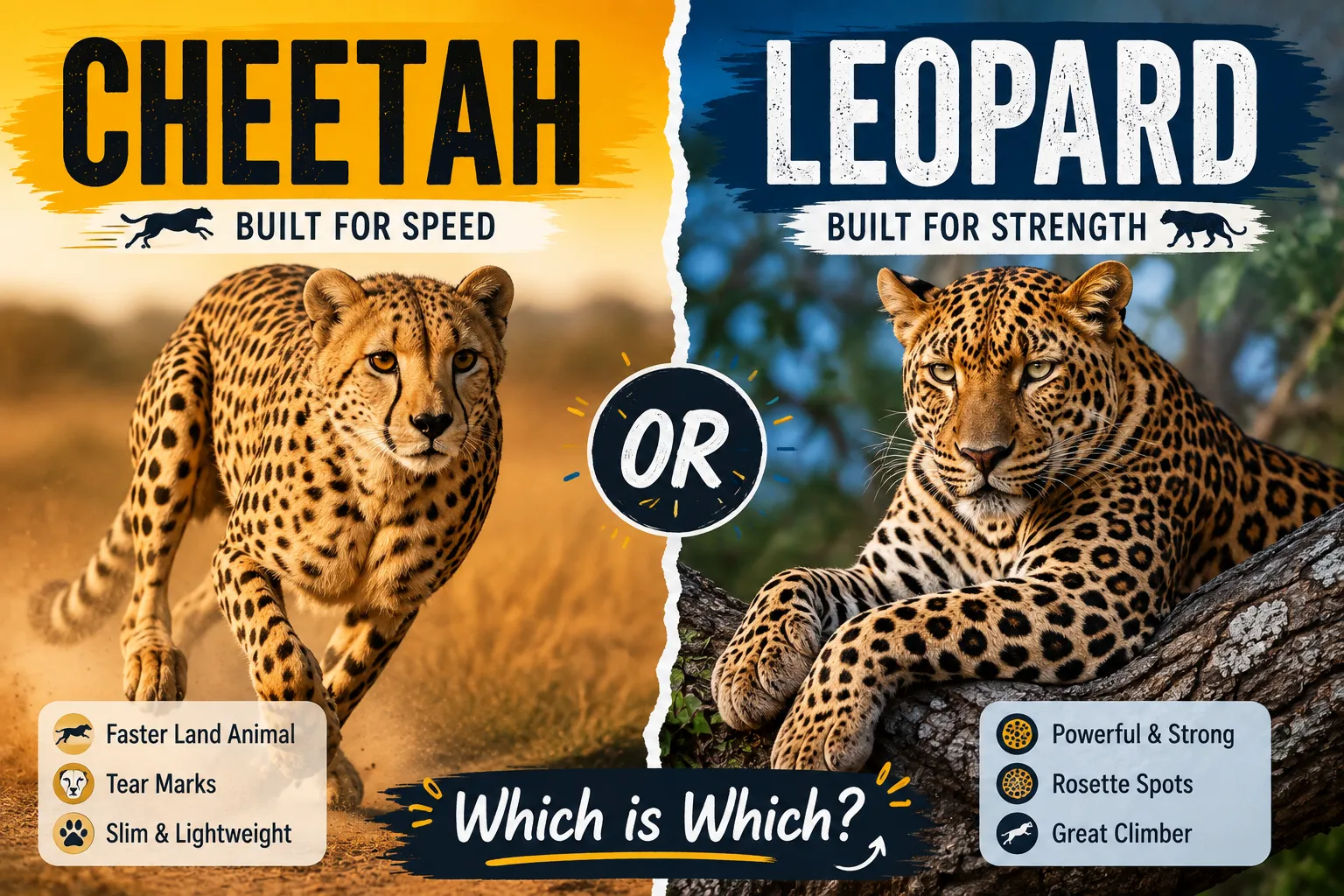 Cheetah or leopard