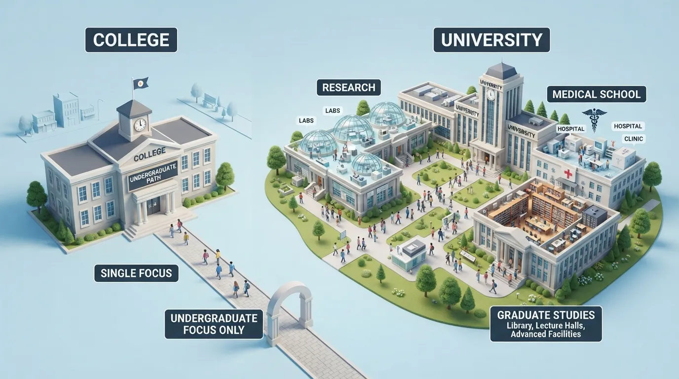 College or university