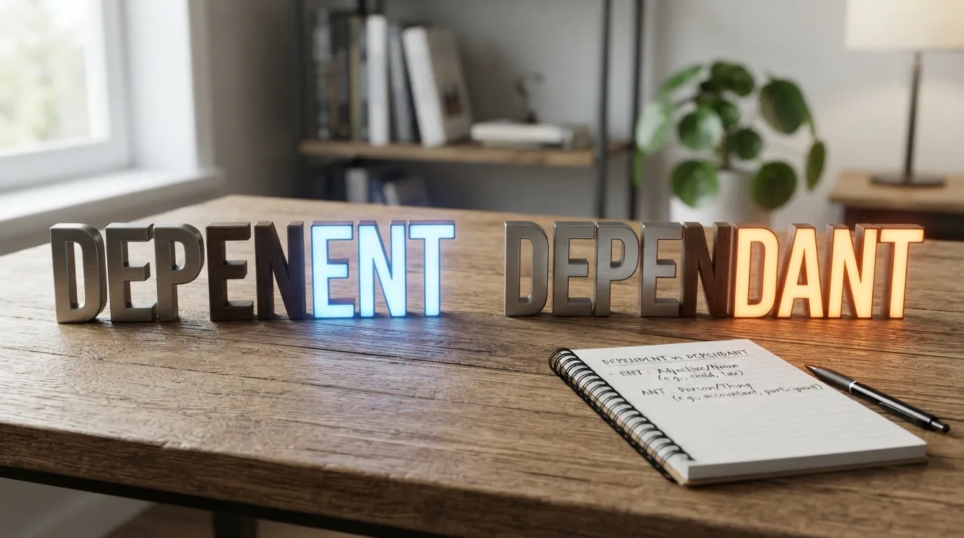 dependent or dependant