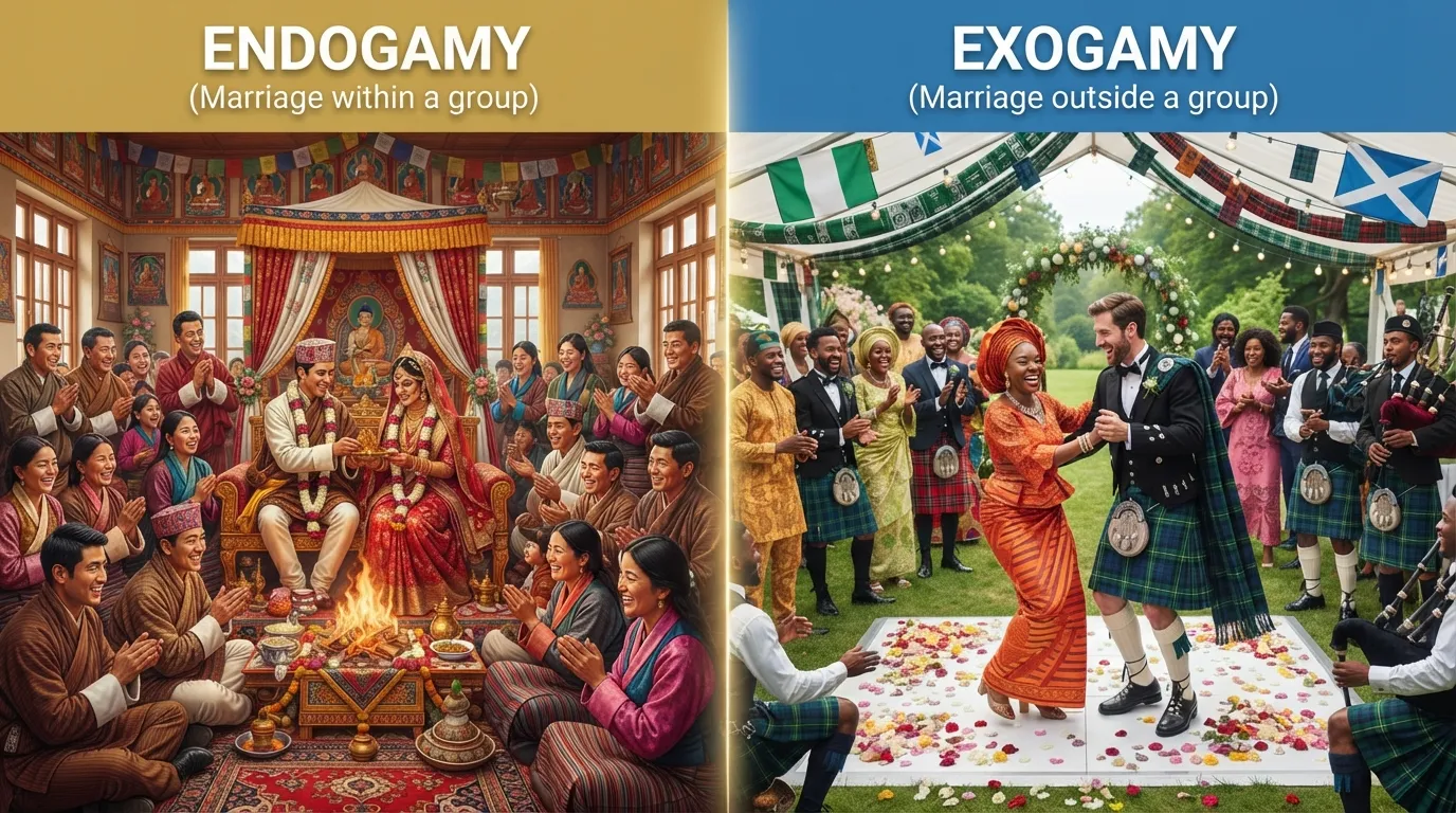 Endogamy or Exogamy