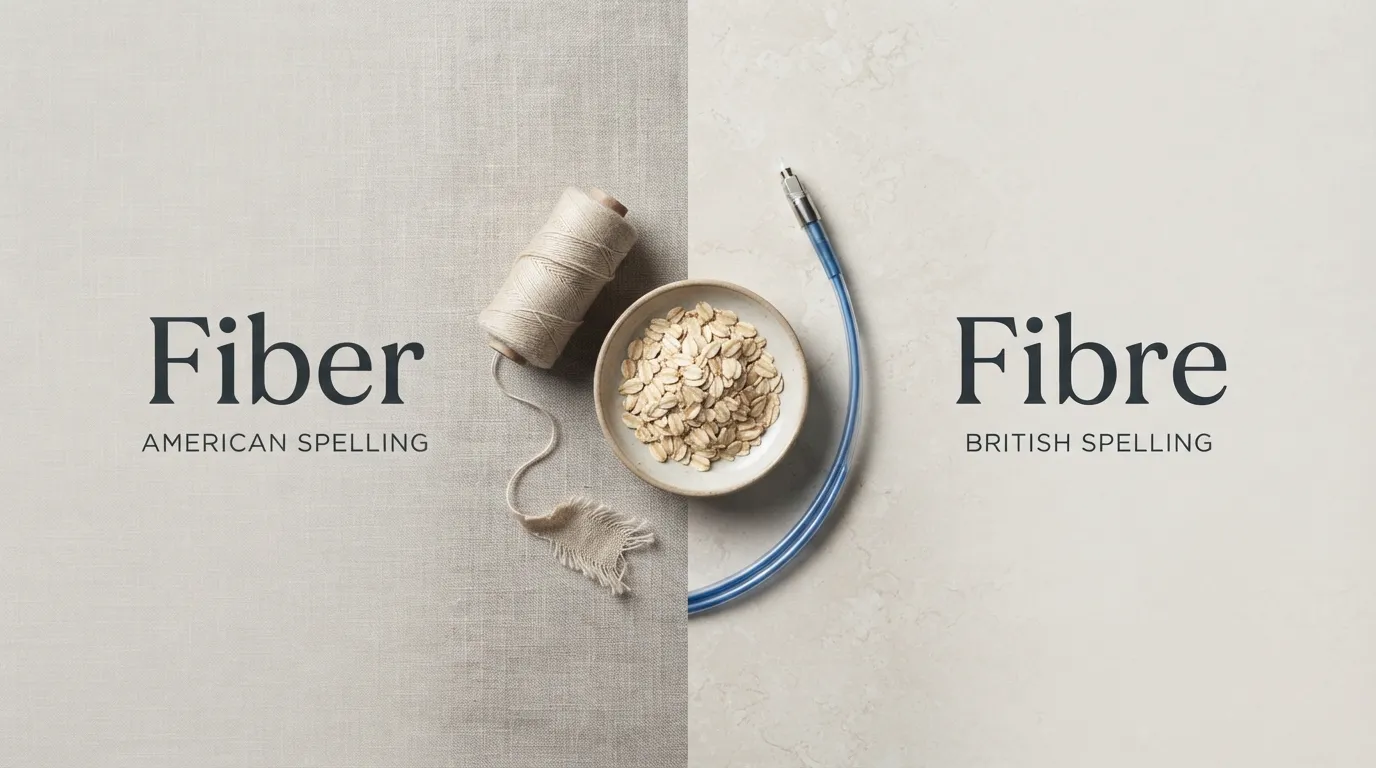 Fiber or fibre