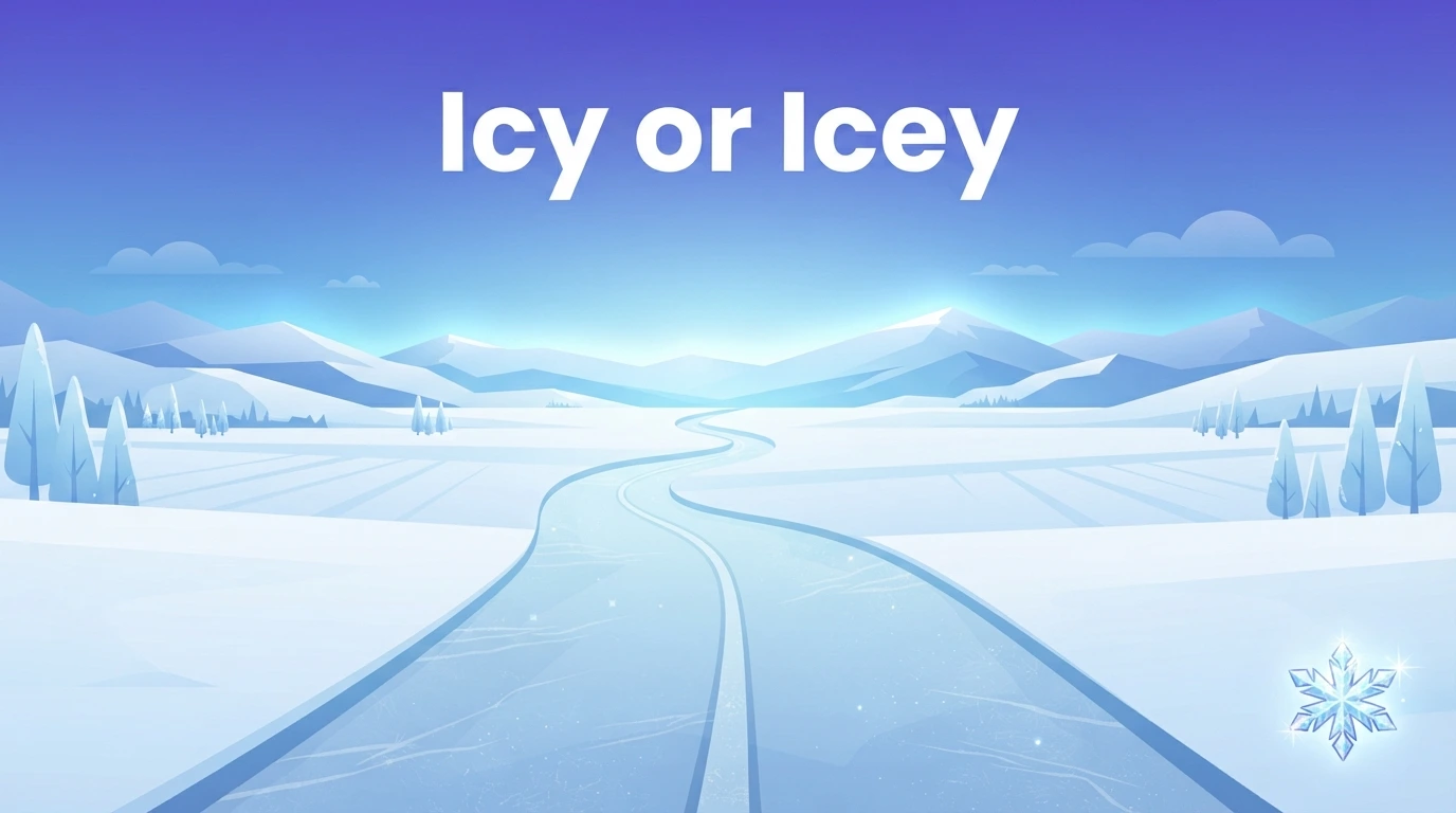 Icy or Icey