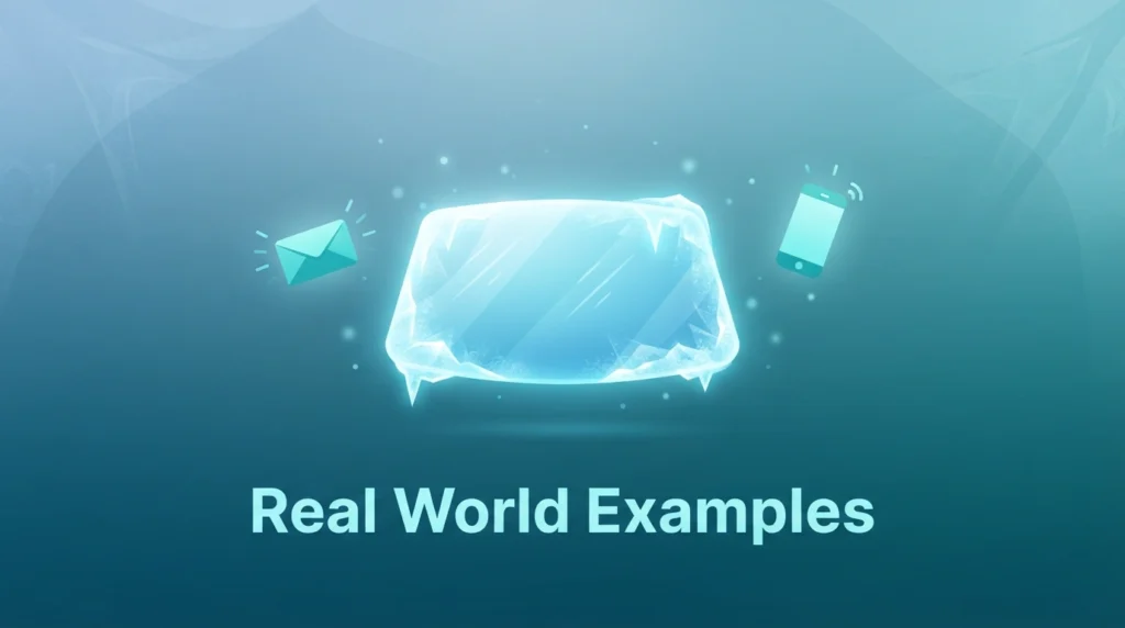 Icy in Real World Examples