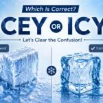Icy vs icey