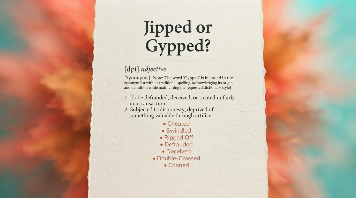 Jipped or Gypped
