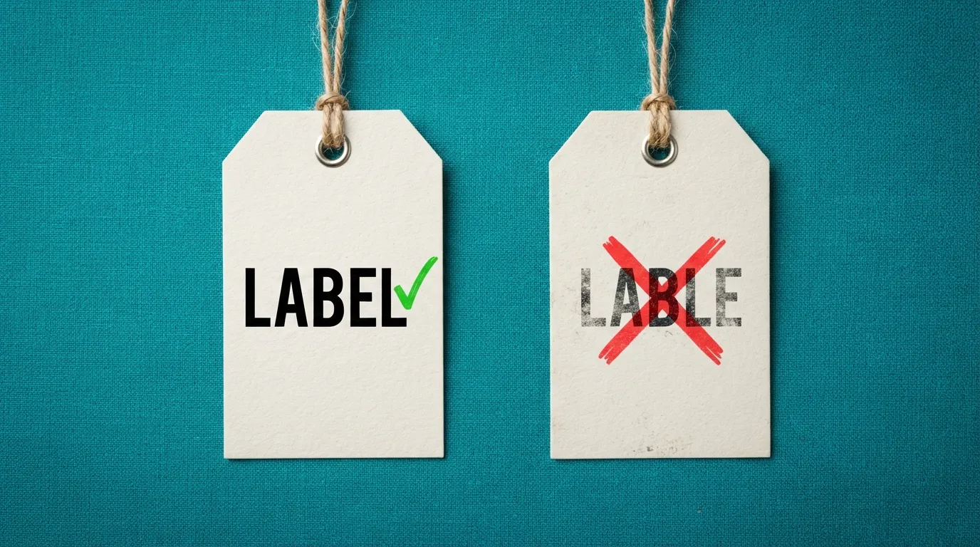 label or lable