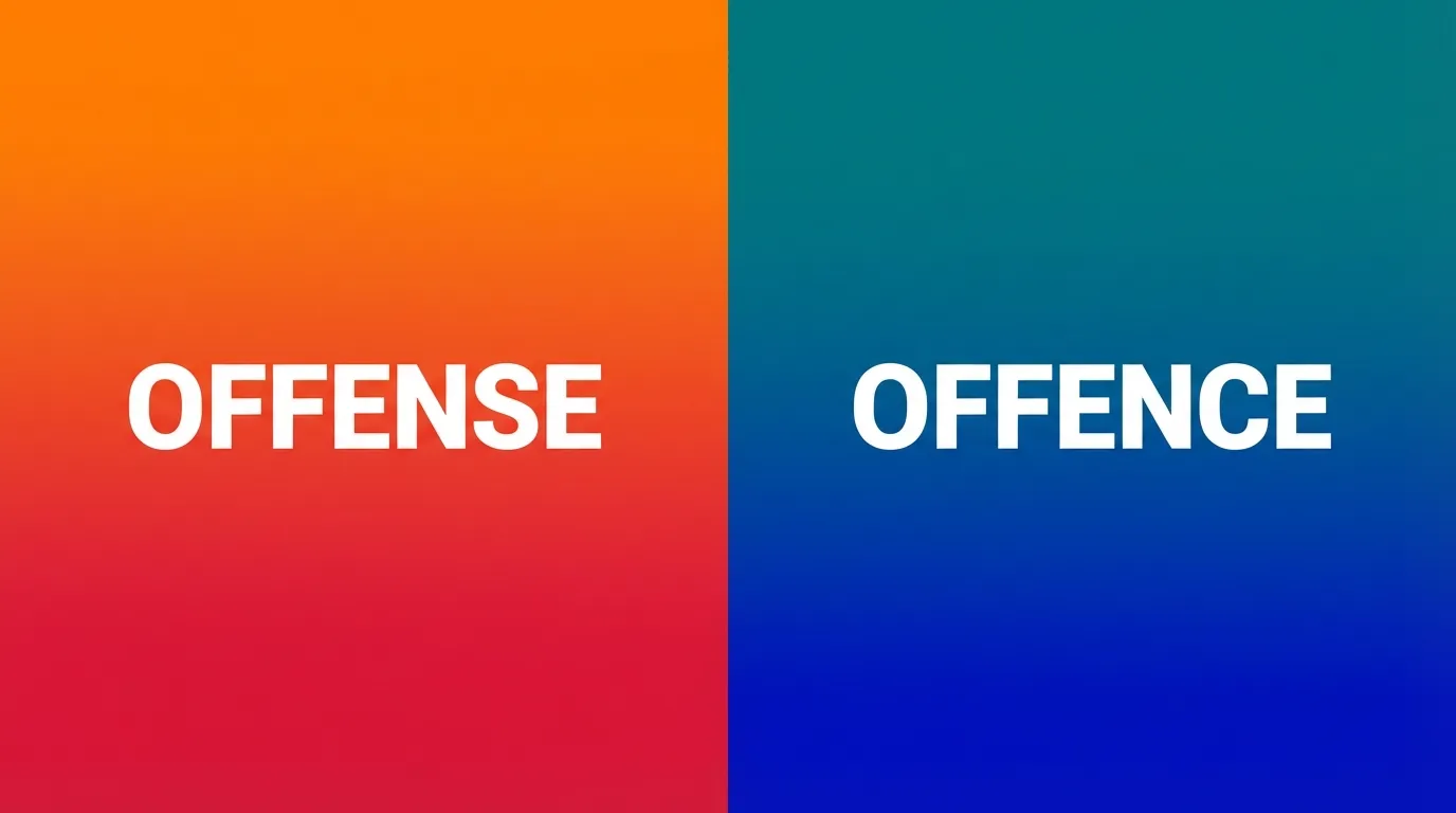 Offence or Offense