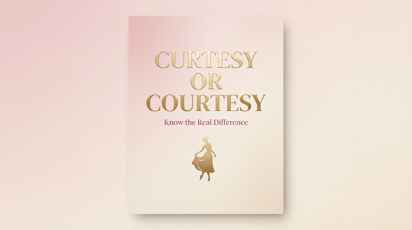 Curtesy or Courtesy