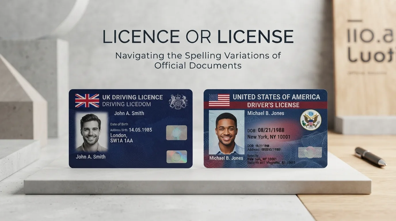 Licence or License