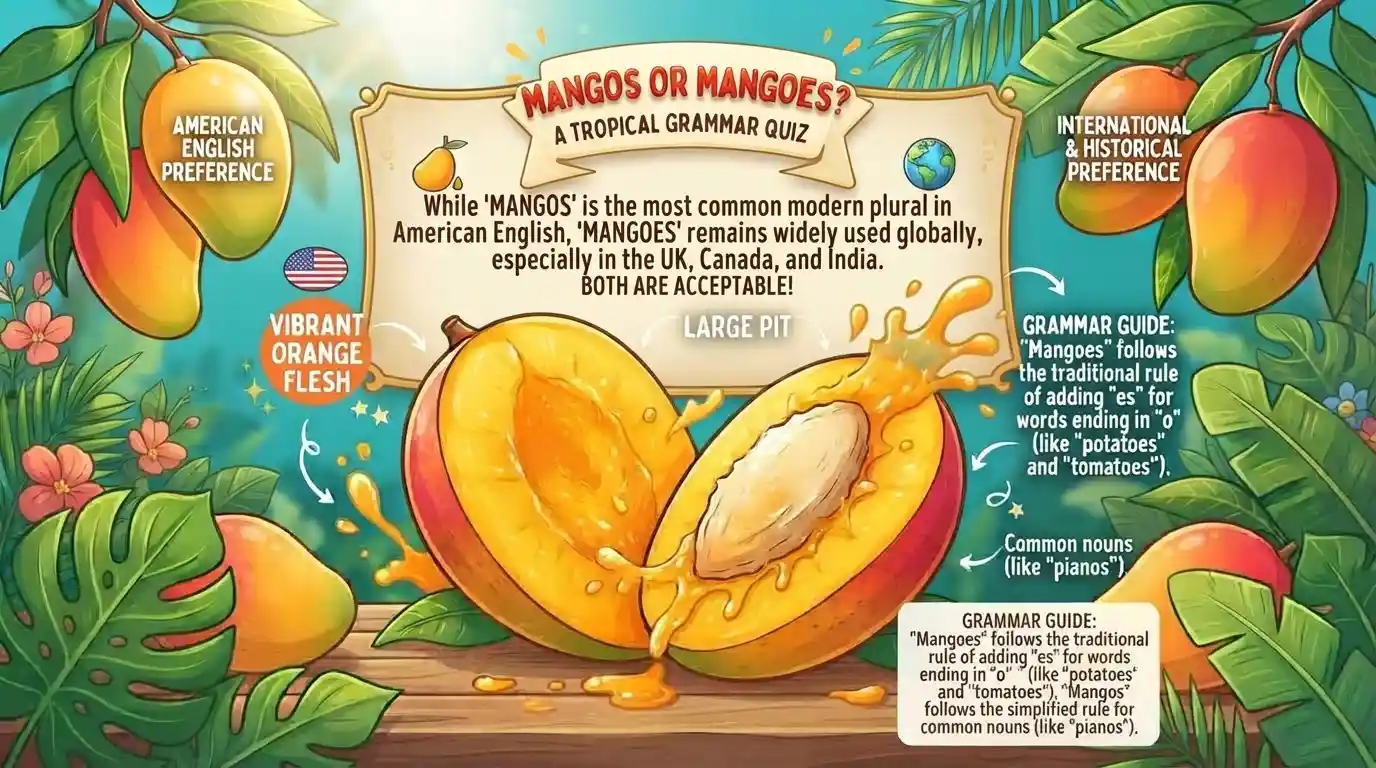 Mangos or Mangoes
