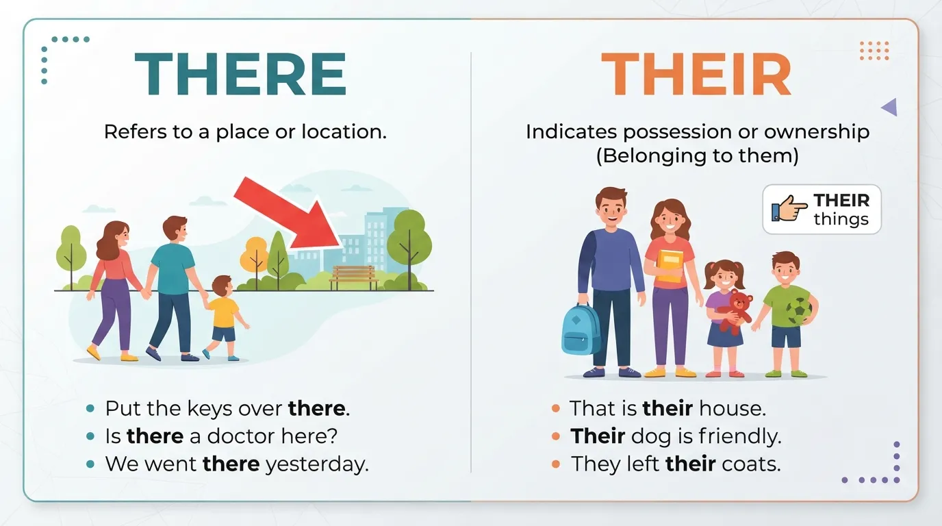 There vs Their