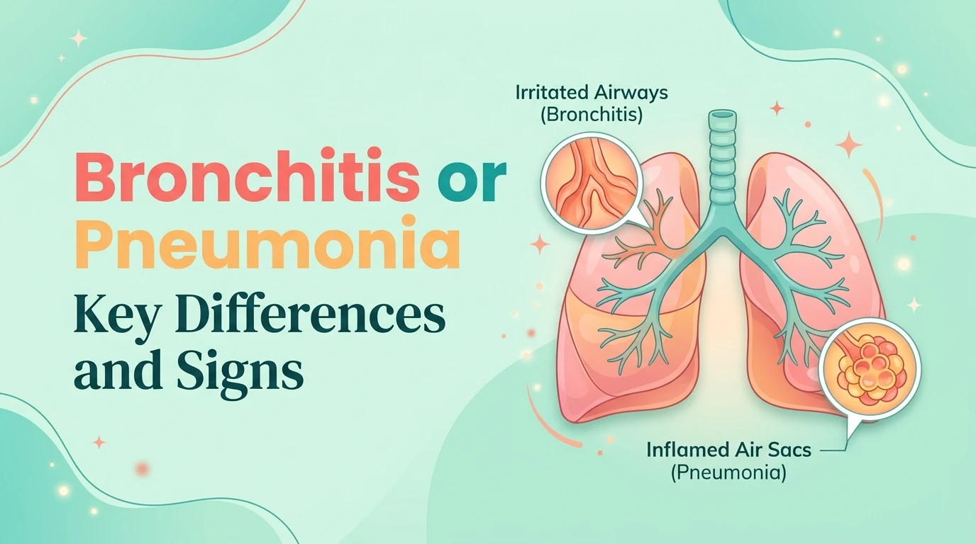 Bronchitis or Pneumonia