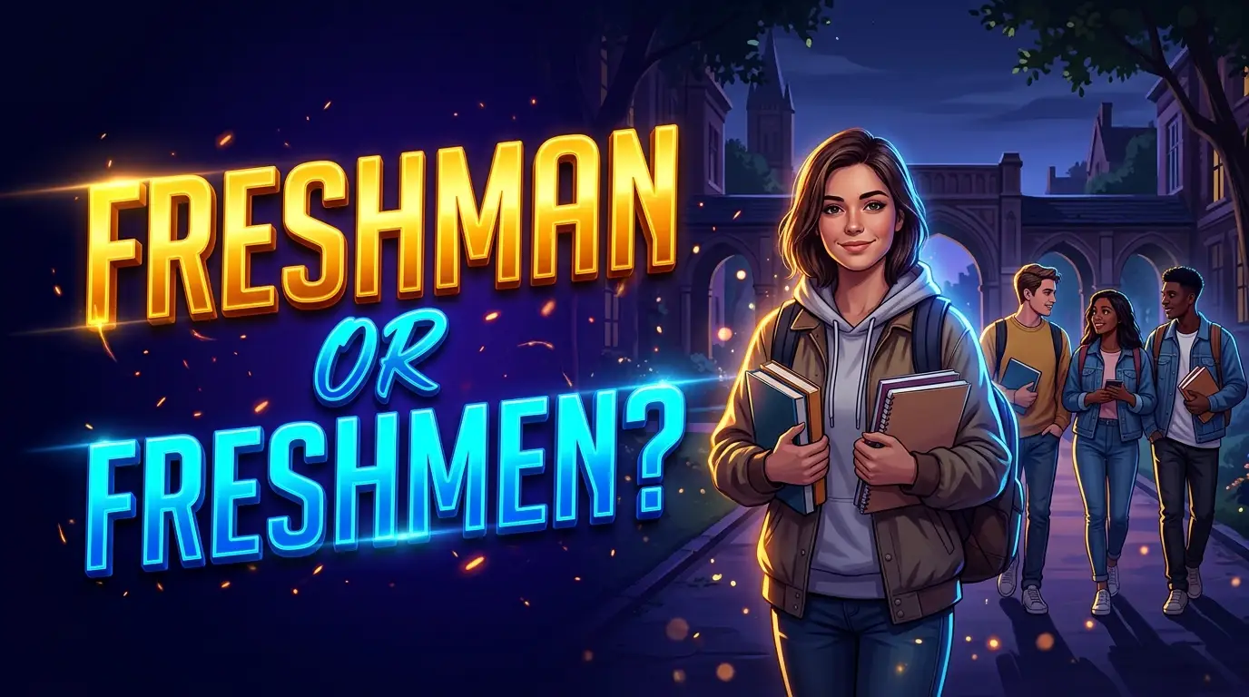 Freshman or Freshmen